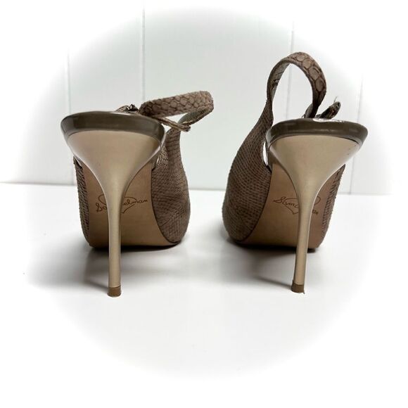 🚨4/$25 Sam Edelman Evelyn Slingback Peep Toe Pumps Size 7 - Picture 4 of 8